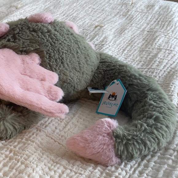 JellyCat Malachy Dragon (Medium/Large) NWT - Picture 2 of 7